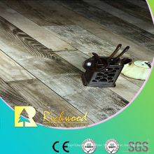 Commercial 8.3mm E1 AC3 Embossed Walnut V-Grooved Waterproof Laminate Floor